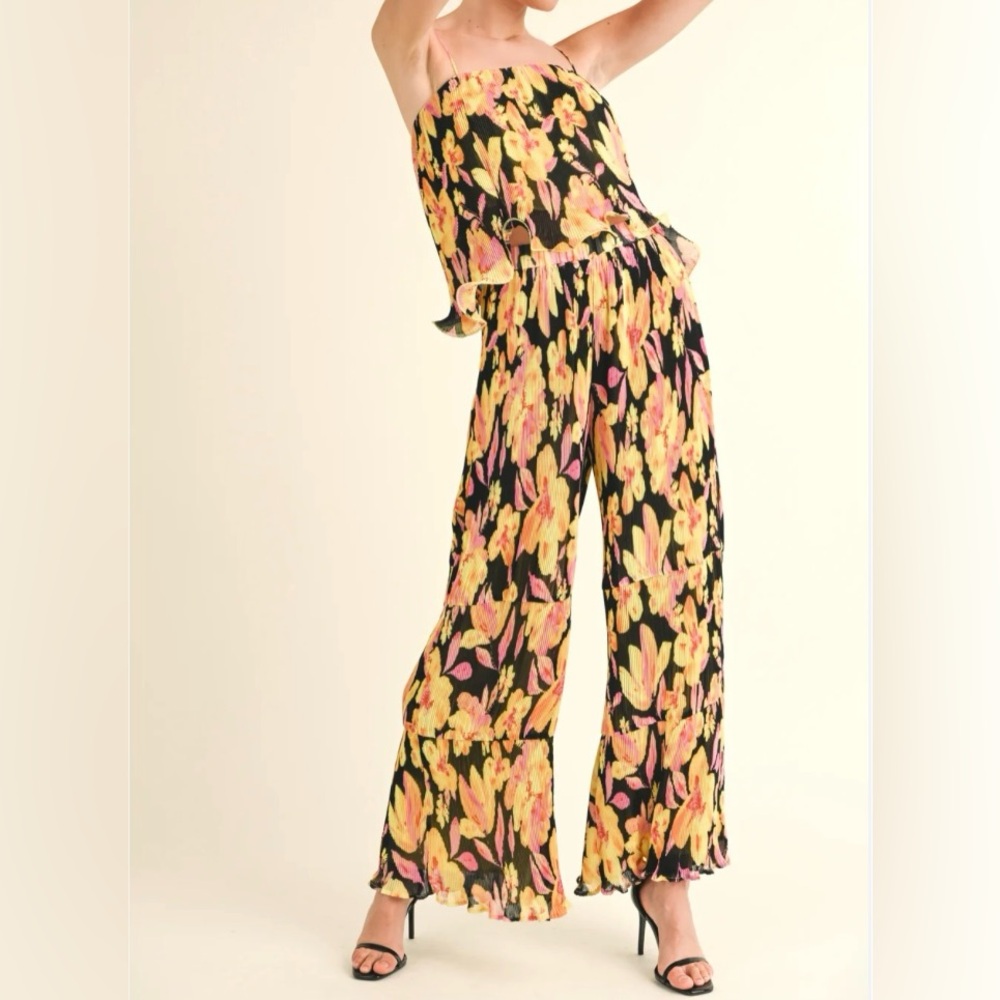 Reset By Jane Quinn Top and Pants 2 Piece Set NWT Size L